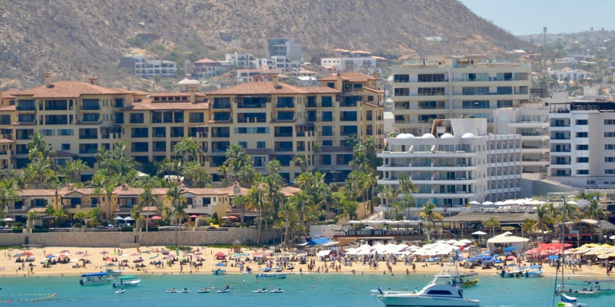 El Medano Beach Area in Cabo