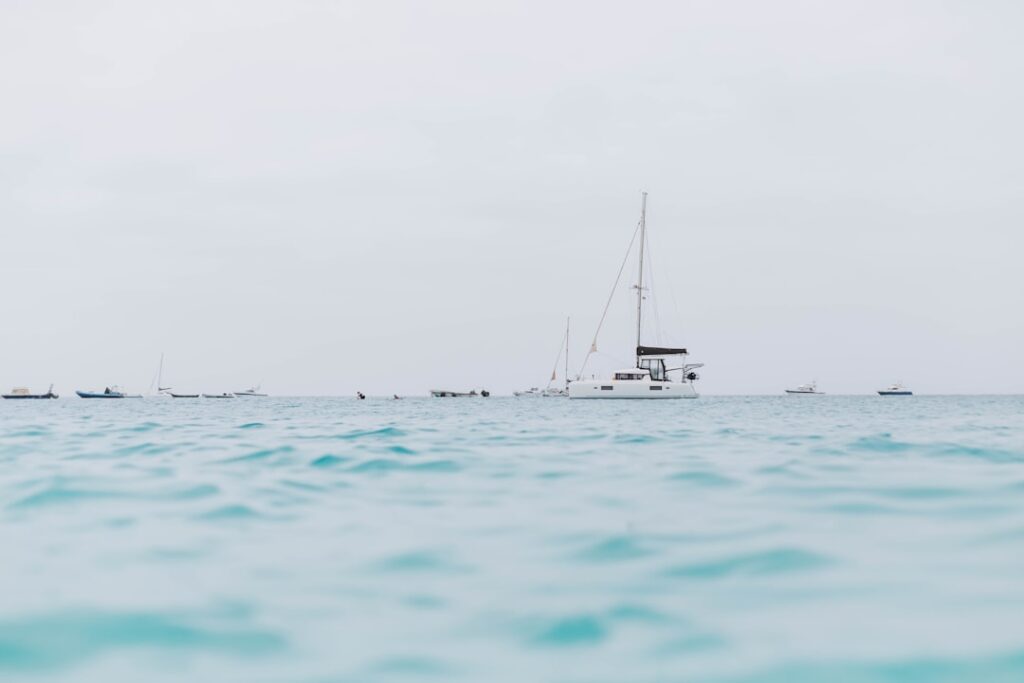 Panoramic view of a pristine beach in Cabo.