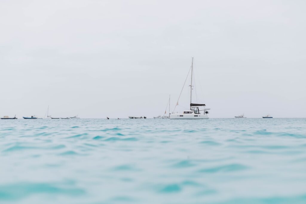 Panoramic view of a pristine beach in Cabo.