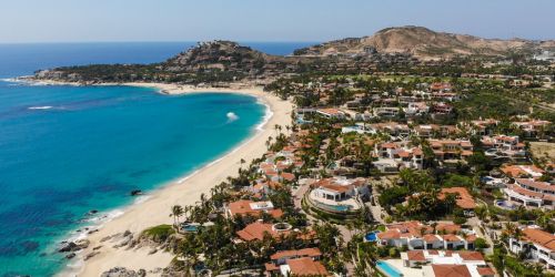 aerial view of San Jose Del Cabo